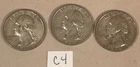 1961 & 1964 U.S. Quarters, Silver (C4)