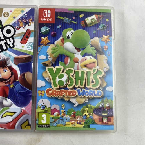 Super Mario Party & Yoshis Crafted World Bundle Nintendo Switch 2 Games - Picture 6 of 10
