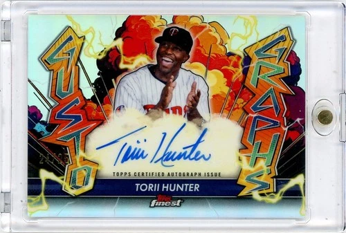 2026 Topps Finest Torii Hunter Base (RAW)