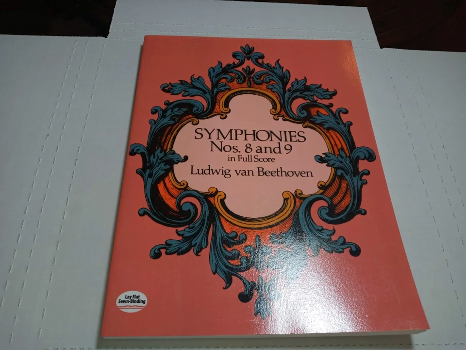 Symphonies No’s. 8 & 9 In Full Score Ludwig Van Beethoven Paperback - Image 3 of 3