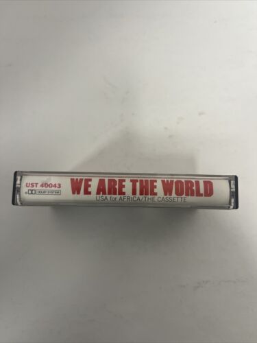 USA FOR AFRICA We Are The World Cassette Tape 1985 Prince Michael Jackson USED - Picture 3 of 3
