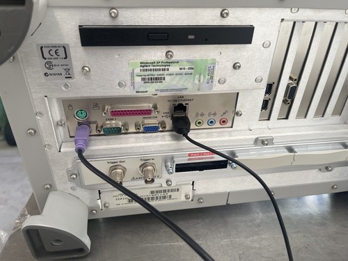 Agilent 1683AD 34 Channels Deep Memory Logic Analyzer 4M 800Mhz /w pods grabbers - Picture 4 of 9