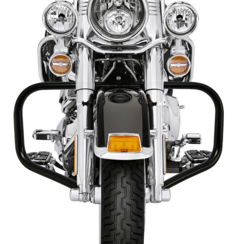 1.25" Engine Crash Guard Highway Bar Fit For Harley Softail Heritage Fat Boy 18+ - Foto 3 di 13