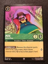 Pete 85/204 Non Foil Super Rare Lorcana Ursula’s Return