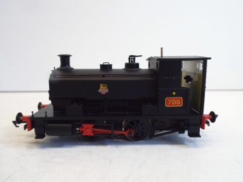 HATTONS H4-AB14-001 ANDREW BARCLAY 0-4-0ST 14" 2047 705 BLACK E/C NOS (OO2799) - Foto 2 di 6