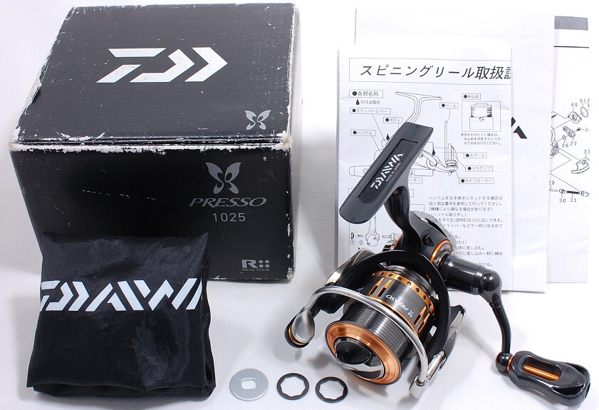 Daiwa PRESSO 1025 Spinning Reel Uitstekend Daiwa PRESSO 1025 Spinning Reel Uitstekend
