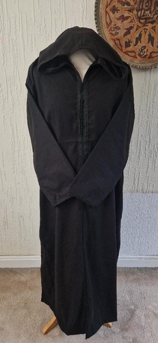 Marokkanische Herren Kapuze Jilbab Jubba Thobe Jalabiya Djellaba Kaftan islamisches Kleid - Bild 31 von 32