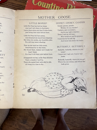 1934 Mother Goose Saalfield Publishing NO 992 Softcover - Picture 3 of 5