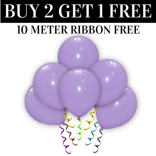 100X PLAIN BALLOONS Birthday Helium/Air BALOONS Latex Wedding Party DECOR - Picture 12 of 23