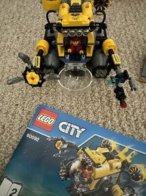LEGO CITY: Deep Sea Submarine (60092) INCOMPLETE SEE PHOTOS