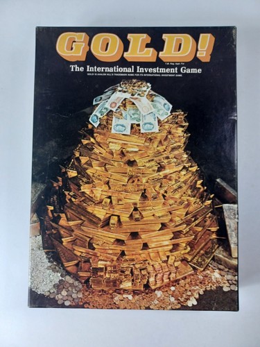 Avalon Hill: Gold! The International Investment Game Complete Bookshelf Game - Picture 1 of 8