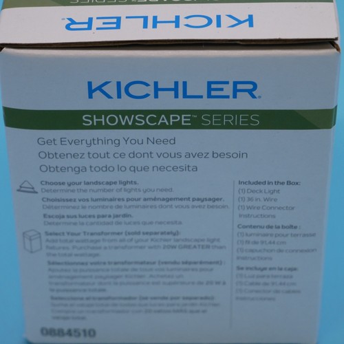 KICHLER 2-Watt Olde Bronze SHOWSCAPE Series Hardwired LED Step Light #0884510 - Picture 2 of 5