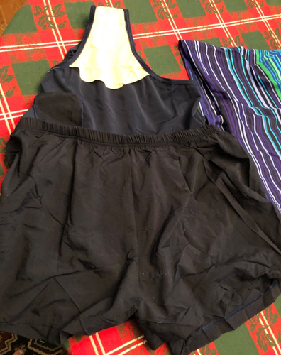 Land's End Women's Tank and Shorts 2 Piece Swim Suit Size 20W New - Picture 8 of 13