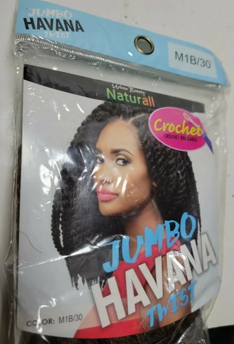 Urban Beauty Naturall Crochet Jumbo Havana Twist Braid 12" inch Color M1B/30 - Picture 12 of 12