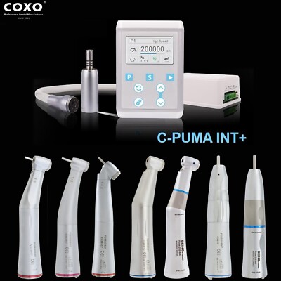 COXO C PUMA INT+ Dental Electric Motor Built-in Brushless LED 1:1 1:5 Handpiece