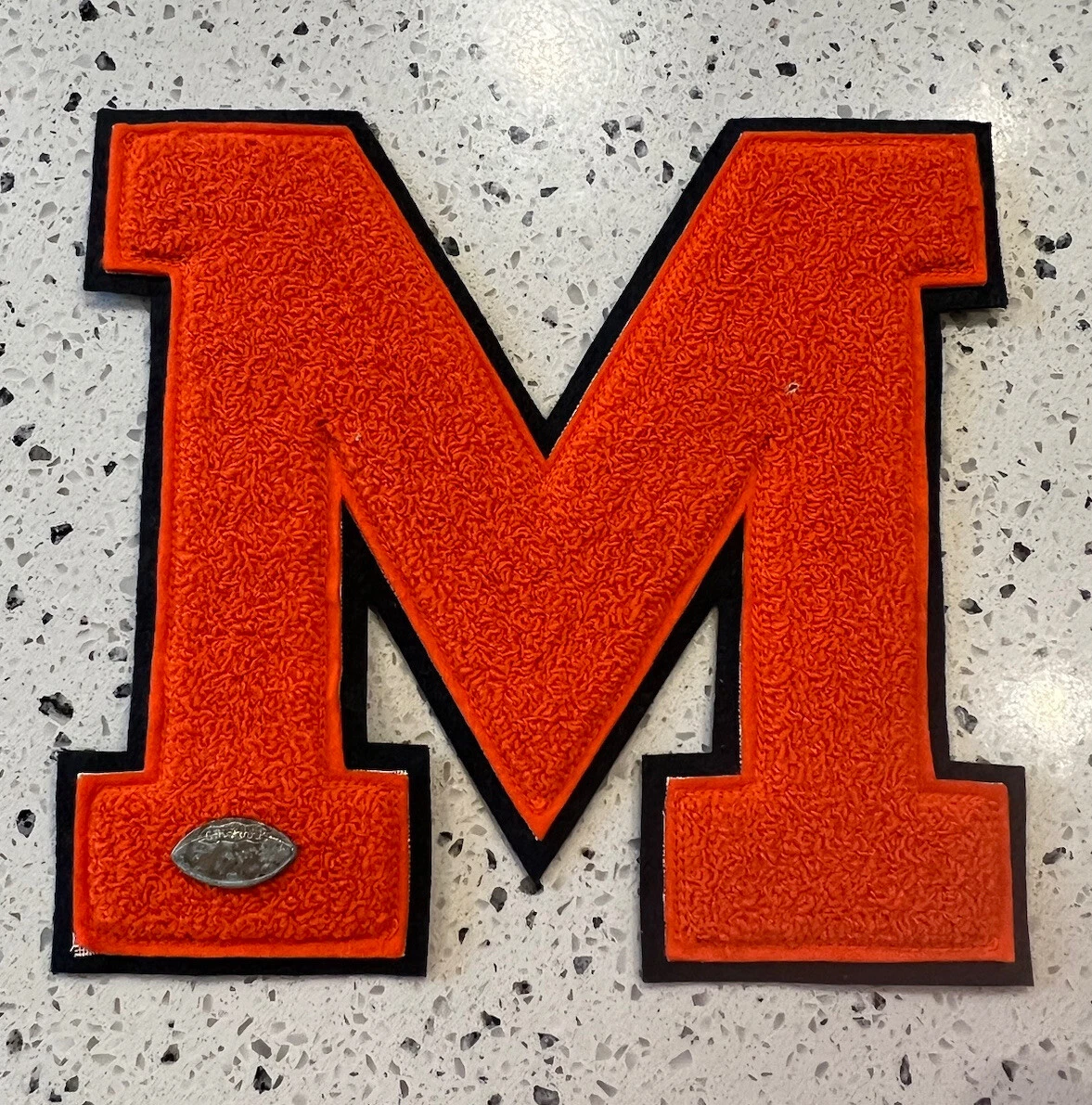 Letterman letter deals patches