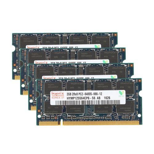 Original Hynix 16GB 8GB 4GB 2G PC2-6400S DDR2 800Mhz 200Pin Laptop Memory LOT BL - Picture 5 of 18
