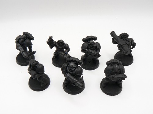 Firstborn Marines x7 Spares Repairs Warhammer 40k Assembled Need Parts - Picture 2 of 4