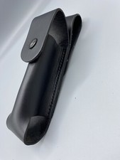 Safariland #38    Mace Holder  Top Flap   Plain Black, Black Snap