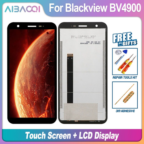 New Touch Screen LCD Display Assembly Replacement For Blackview BV4900 Pro