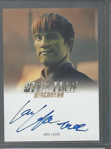 Star Trek Discovery Season 3 Ian Lake (FB) Autograph/Autogramm