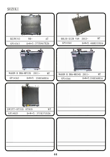 LARGE RANGE OF PERFORMANCE RADIATOR SUZUKI JIMNY SWIFT WAGON FROM $199 - Picture 2 of 2