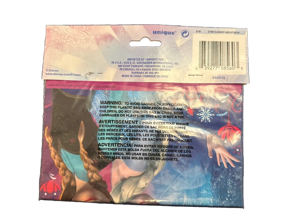 Bolsas de regalo de caramelos botín fiesta cumpleaños regalo 8 piezas Disney Frozen Elsa Anna Foto 4 de 4