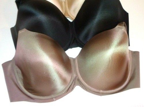 42G 44G 44DDD soma intimate bra vanishing back balconet Soft tan black machochin - Picture 3 of 10