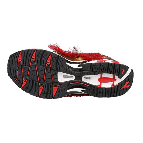 Zapatillas informales Diadora Mythos Barcelona Fire con cordones para hombre marrón, rojo 179 - Imagen 5 de 5