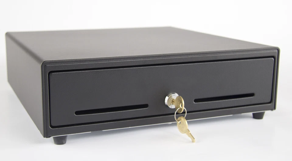 ✅ USB KASSENSCHUBLADE KASSENLADE GELDLADE iQCash 330 USB GELD KASSETTE  - Bild 2 von 4