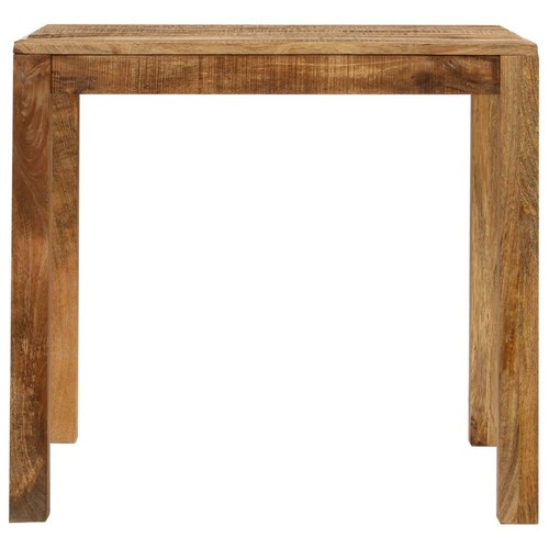 Elegant Dining Table Farmhouse Style Kitchen Decor Wooden Furniture 82x80cm - Picture 2 of 11