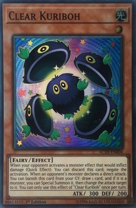 Clear Kuriboh - AC19-EN004 - Super Rare - 1st Edition x3 - Near Mint
