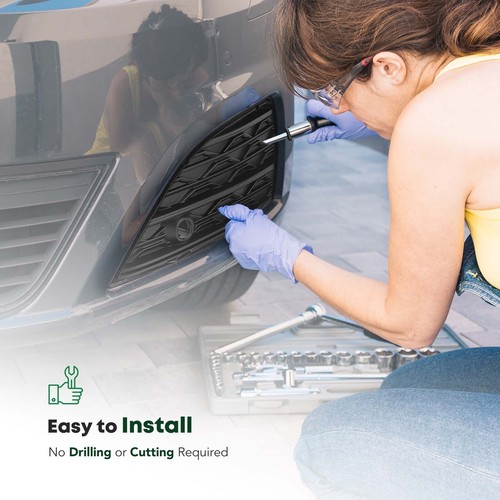 Cubierta de luz antiniebla delantera para conductor y pasajero 2 piezas para Buick Envision 2021 2022 2023 - Imagen 7 de 10