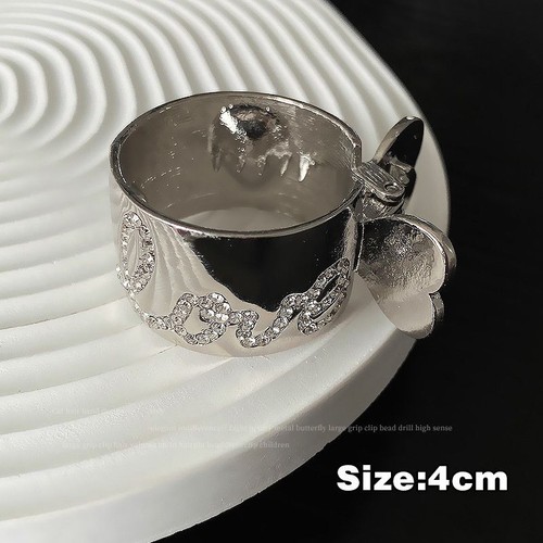 Horquilla redonda de metal con soporte para cola de caballo para el cabello de moda para mujeres - Imagen 23 de 29