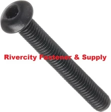 3/8-16x5 Button Allen Head Cap Screws 3/8x16 x 5" Bolts 3/8 x 16 x 5.00
