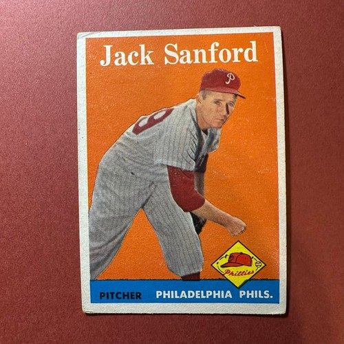 1958 Topps Baseball Cards # 200 - 349 You Pick The Cards New Lower Prices - 第 100/241 張圖片
