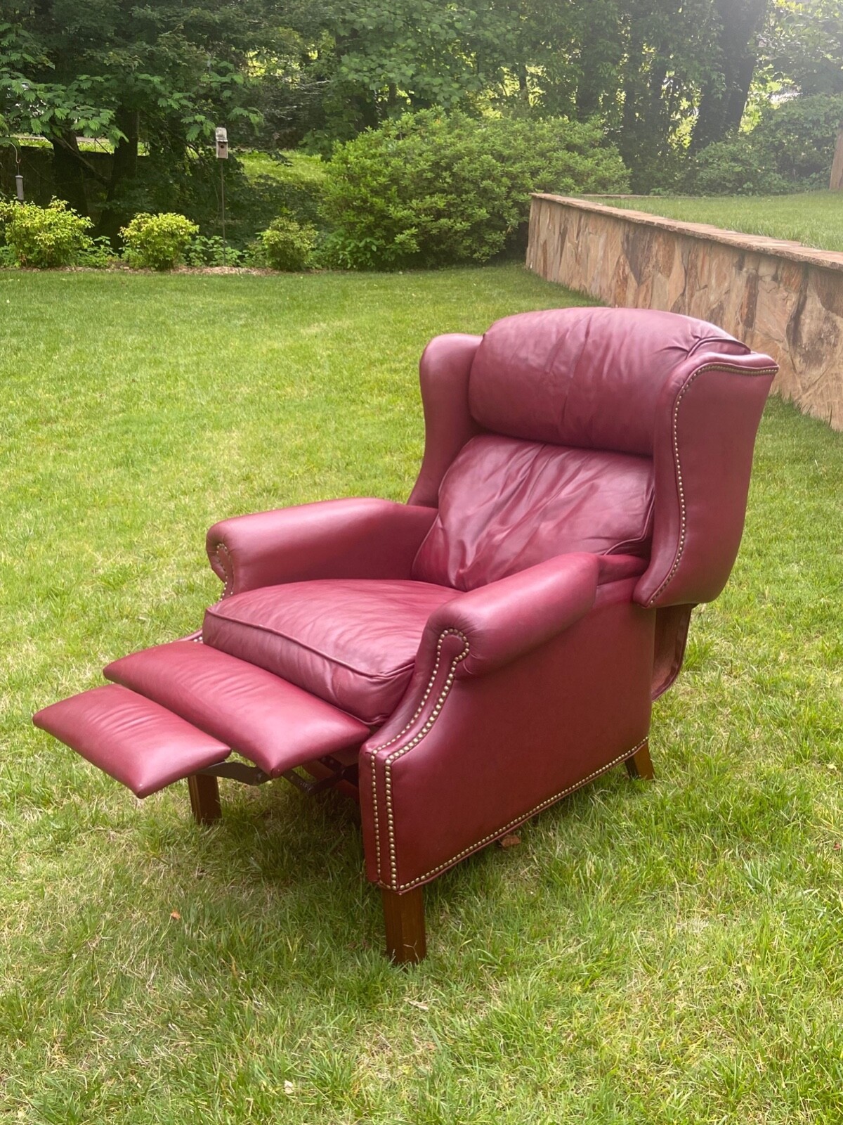Bradington Young Chippendale Wingback Reclinerchair eBay