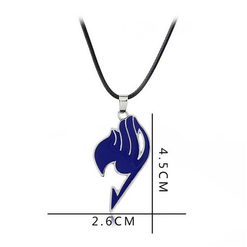 1 Stck. Japanischer Anime Fairy Tail Natsu Dragneel Figur Gilde Anhänger Halskette - Bild 6 von 17