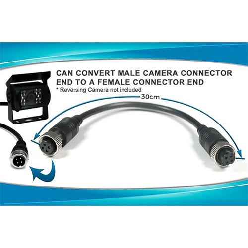1x 4PIN Female to Female Connector 30cm Cable Precise Signal Transfer Anti-Aging - Picture 2 of 4