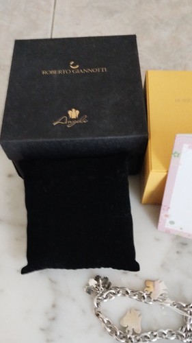 BRACCIALE ARGENTO 925%ROBERTO GIANNOTTI MAI INDOSSATO - Foto 7 di 14