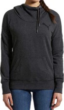 PUMA Womens Refresh Pullover Hoodie (Dark Grey Heather, Small) NWT