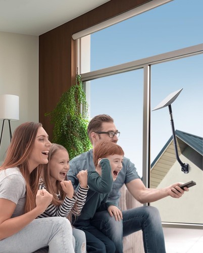 Starlink Palo di Montaggio Regolabile, 40'' Starlink Montaggio a Parete Lungo per Standard - Foto 8 di 8