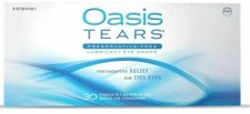 AUTHENTIC & NEW - OASIS TEARS - EYE DROPS - DRY EYES (30 VIALS) EXP.  12/2026