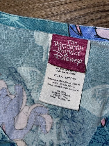Disney Exclusive EEYORE Winnie The Pooh Scrubs Top Sz M BID 4 CHARITY❤️blt7m88 - Picture 8 of 8