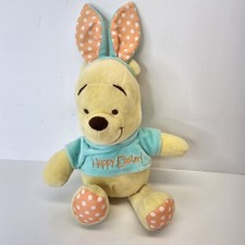 Disney Baby Happy Easter Winnie The Pooh Plush Crinkle Ears Spring Stuffed Toy