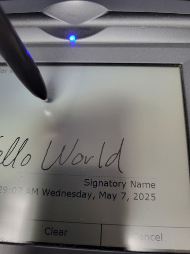 Wacom STU-500B LCD 5" Signature Tablet USB (getestet) - Bild 3 von 18