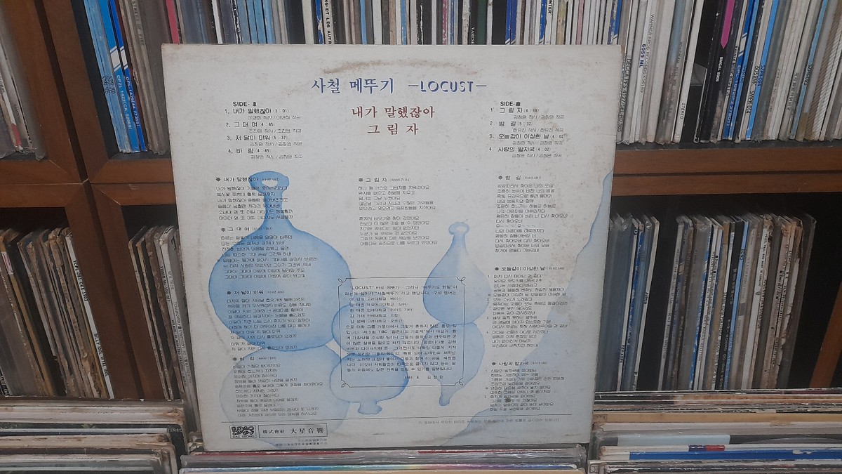 LOCUST 로커스트 사철메뚜기 - 내가 말했잖아 KOREA 1981 Ultra Rare 