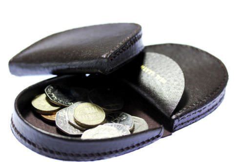Echtleder Münzfach Geldbörse Geldbörse Herren kleines Wechselgeld Männer kleine Tasche - Bild 18 von 44