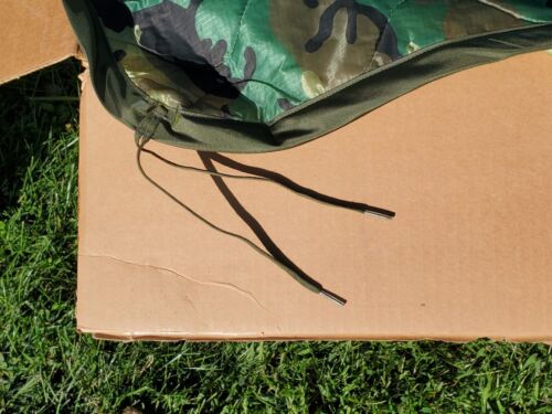 Lote de 20 mantas de poncho camuflado del ejército de los Estados Unidos USGI para bosques militares WOOBIE - Imagen 10 de 10