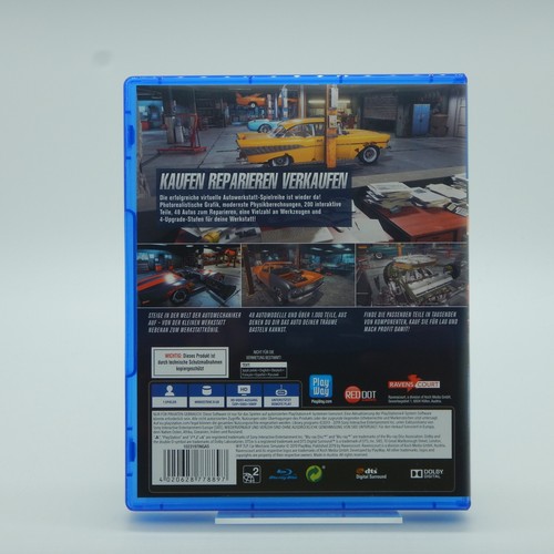 Autowerkstatt Simulator - Sony PlayStation 4 PS4 - OVP Sehr Gut - Picture 2 of 3